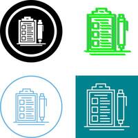 Check List Icon Design vector