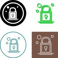 Lock Icon Design vector