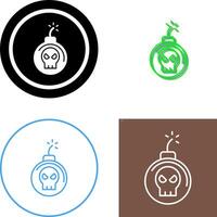 Bomb Icon Design vector