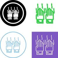 Smelly Hands Icon Design vector