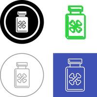 Poison Icon Design vector