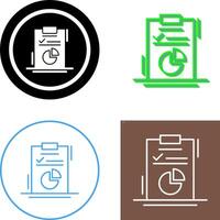 Diagram Icon Design vector