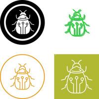 Bug Icon Design vector