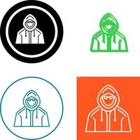 Hacker Icon Design vector