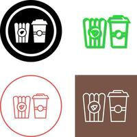 Snack Icon Design vector