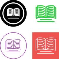 Book Icon Design vector