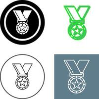 Medal Icon Design vector