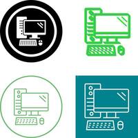 diseño de icono de computadora vector