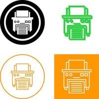 Printer Icon Design vector