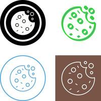 Cookie Icon Design vector