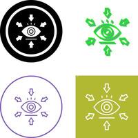 Visualization Icon Design vector