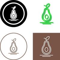 Avocado Icon Design vector