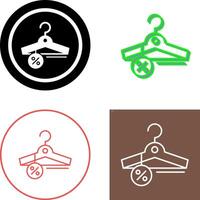 Hanger Icon Design vector