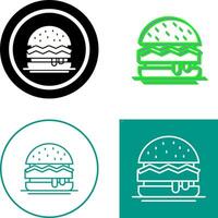 diseño de icono de hamburguesa vector