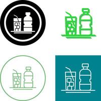 Mineral Water Icon Design vector