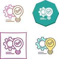 Innovation Icon Design vector