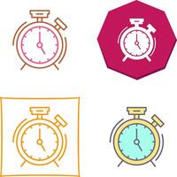 Alarm Clock Icon Design vector