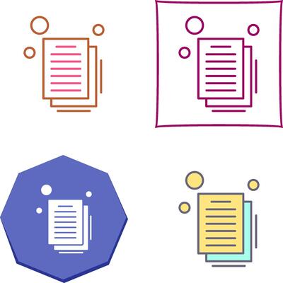 Document Icon Design