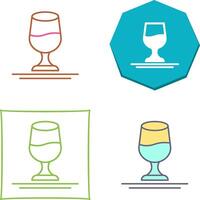 vino icono diseño vector