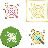 Target Icon Design vector