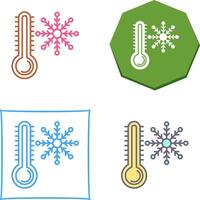 Cold Icon Design vector