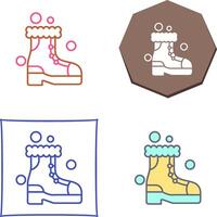 Snowshoes Icon Design vector