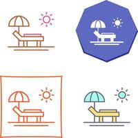 Hammock Icon Design vector