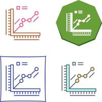 Graph Icon Design vector