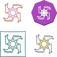 Automation Icon Design vector