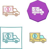 Delivery Truck Icon Design vector