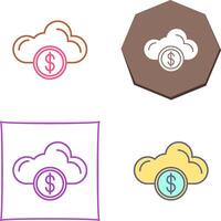 Cloude Icon Design vector