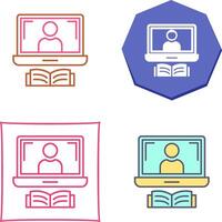 Lesson Icon Design vector