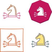 Trojan Icon Design vector