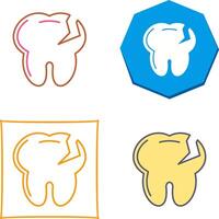 Tooth Icon Design vector