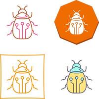 Bug Icon Design vector