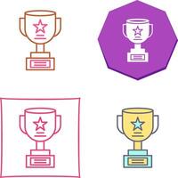 diseño de icono de trofeo vector