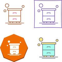 Table Icon Design vector