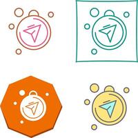 Compass Icon Design vector