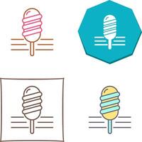 Popsicle Icon Design vector