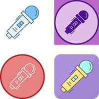 Microphone Icon Design vector