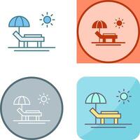 Hammock Icon Design vector