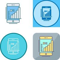 Mobile Icon Design vector