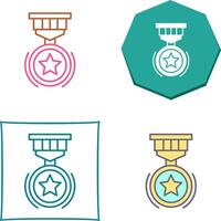 Medal Icon Design vector