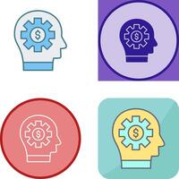 Thinking Icon Design vector