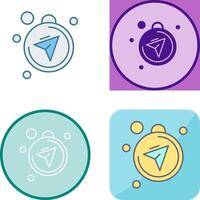 Compass Icon Design vector