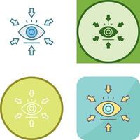 Visualization Icon Design vector