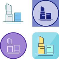 Lipstick Icon Design vector