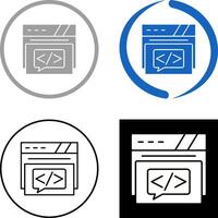 Message Icon Design vector