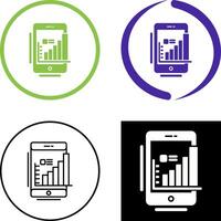 Mobile Icon Design vector