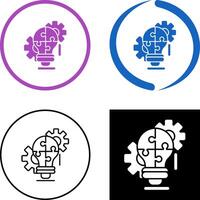 Problem Solving Icon Design vector